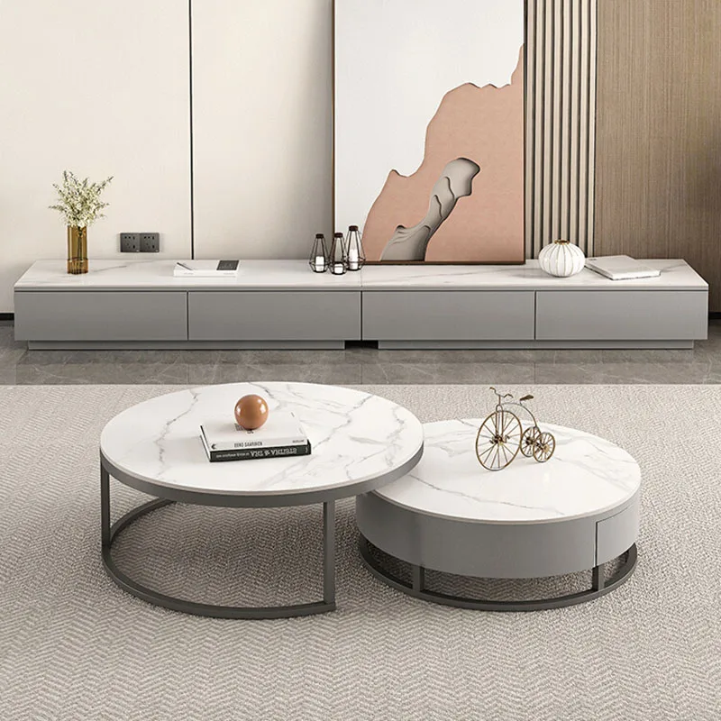 

European Home Tv Cabinet Living Room Stand Porta Modern Tv Table Theater Drawers Mueble Recibidor De Entrada Salon Furniture DWH