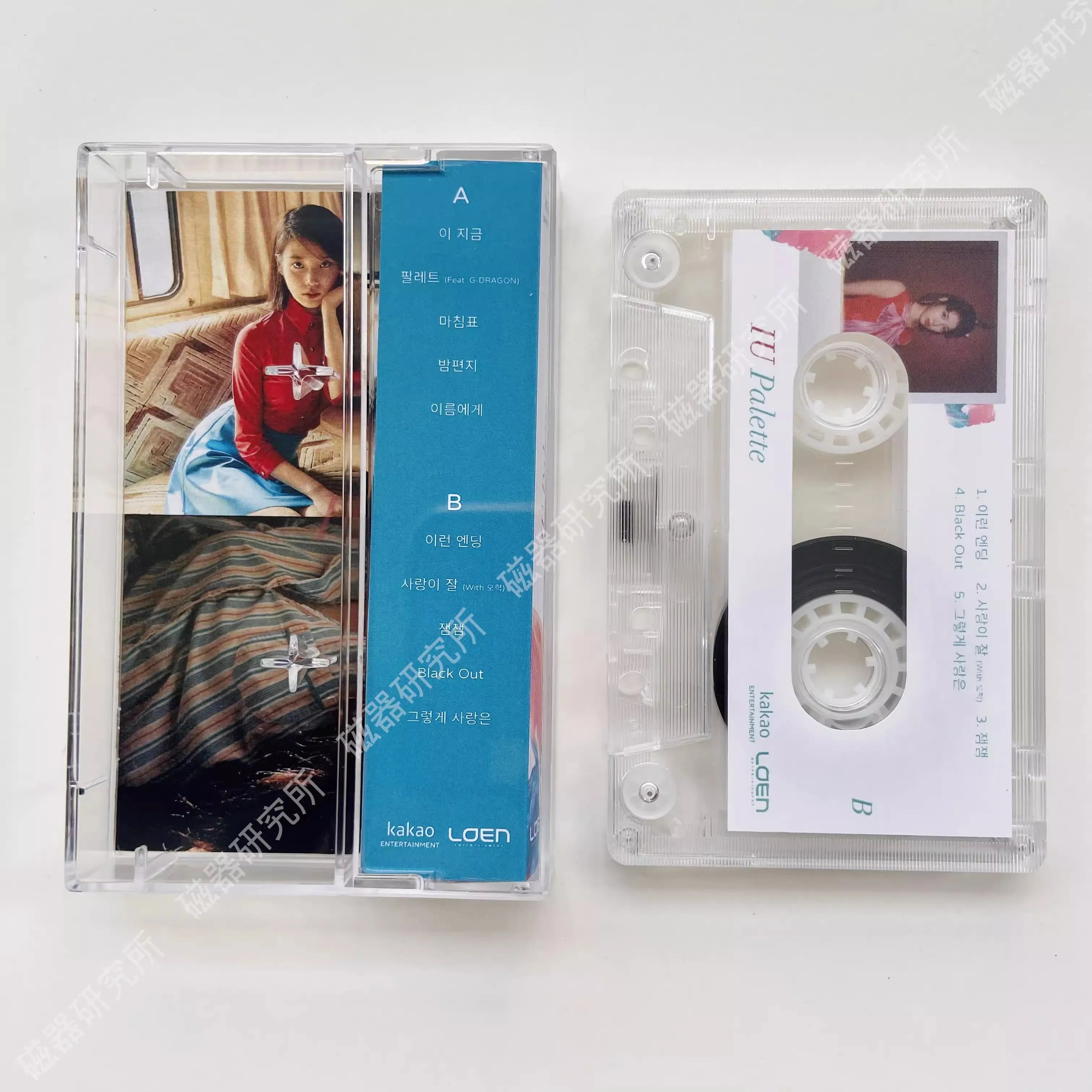 Pop IU Lee Ji Eun Music Tape Palette Album Love Alone Cassettes
