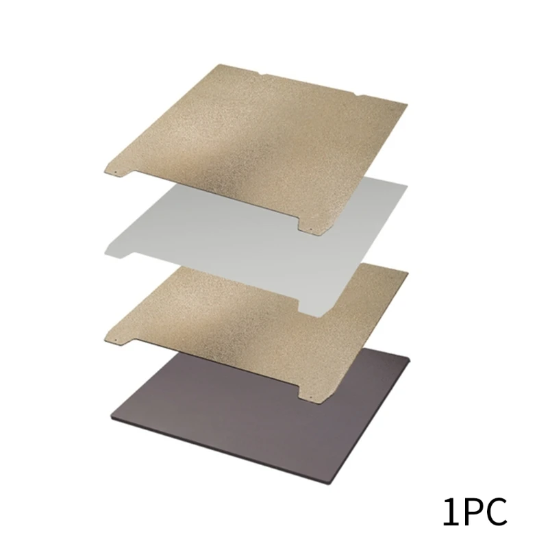 CrealityK1 업그레이드 가열 침대 시트 PEO/PEI 235X235mm Ender3S1/S1Pro J60A 용 양면 빌드 플레이트 마그네틱베이스
