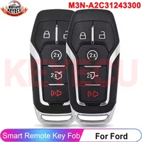 KEYECU 5 ปุ่มสําหรับ Ford Fusion Explorer Edge Mustang F150 F250 2015 2016 2017 M3N-A2C 31243300   Smart ID49 902MHz กุญแจรีโมท