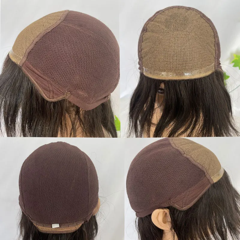 Pixie Cut Wig Human Hair Silk Base 5x5inch Short Human Hair Wigs for Black Women Natural Black Short 3-4inch Cut Wigs