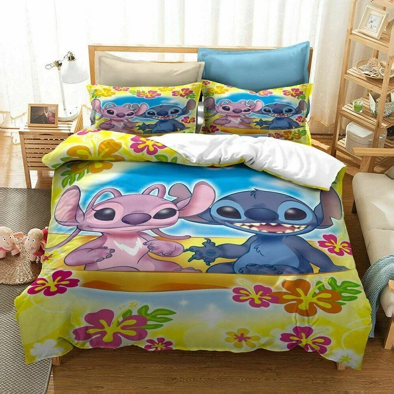 Description Picture 5 of itemStitch Duvet Cover Single Bed Double Bed King Size Multi-needle Quilt Cover Pillowcase Set Bedding Children's Gifts