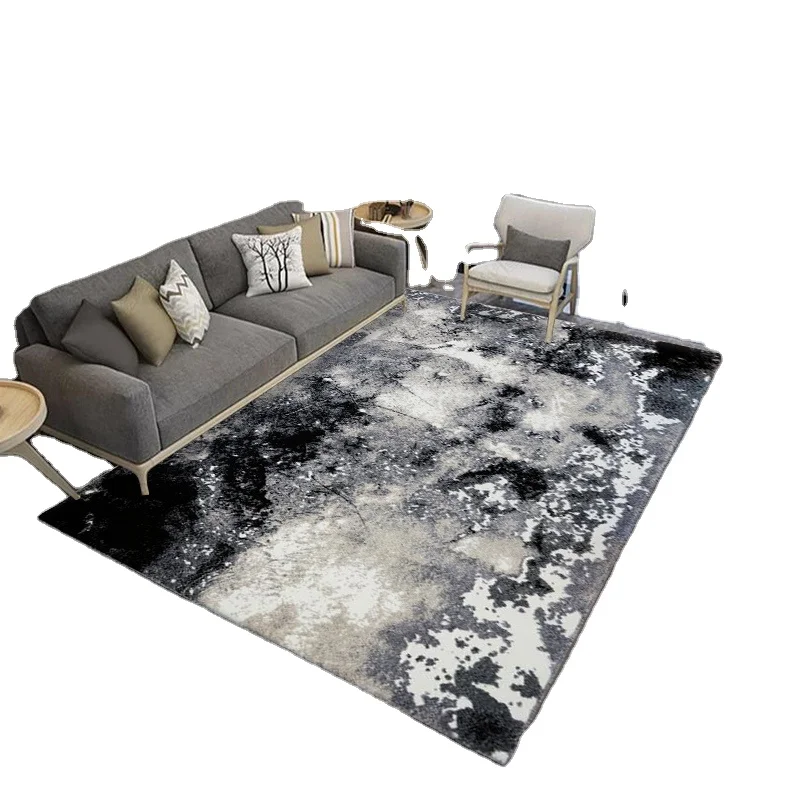 

Современный роскошный бархатный ковер с кристаллами, ковер, высокое качество, Королевский пол, плюшевый цветочный кухонный коврик, нескользящий ковер, моющийся ковер