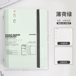 High - Value Compact Loose - Leaf Pocket Notebook - A7 (2)