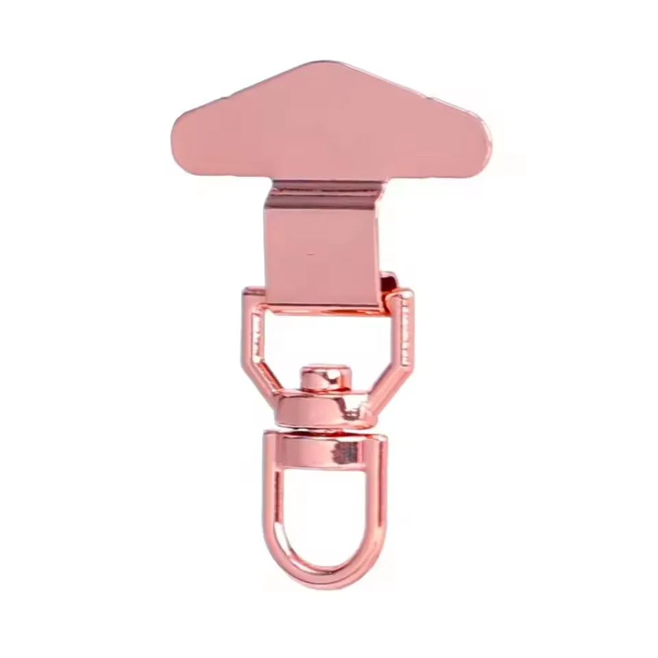 360° Rotatable Ultra-Thin Phone Lanyard Clip with Anti-Lost Strap