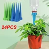 24pcs/set Gardening Automatic Dripper 2 Colors Available Daily Household Potted Plants Regular Watering Tools 1