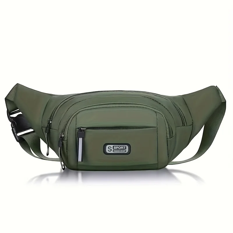 1 Stück Sport-Hüfttasche, Herren-Arbeitstasche, verschleißfeste Brusttasche, multifunktionale Tasche – Detail 8