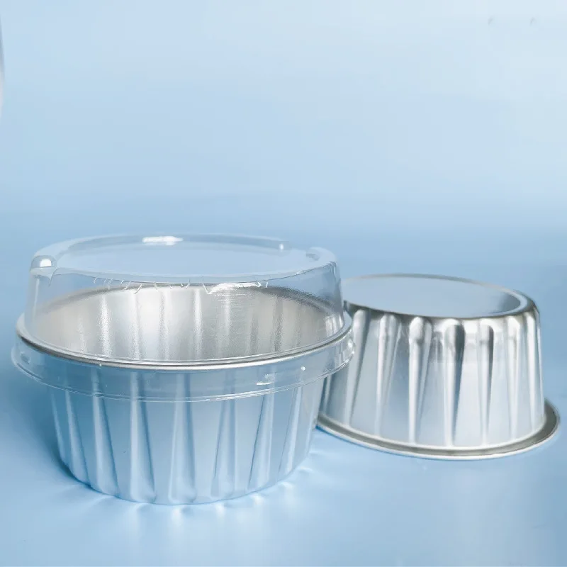Tazze Cupcake Ippopotamo Alluminio - 50 Pezzi Usa E Getta Per Forno