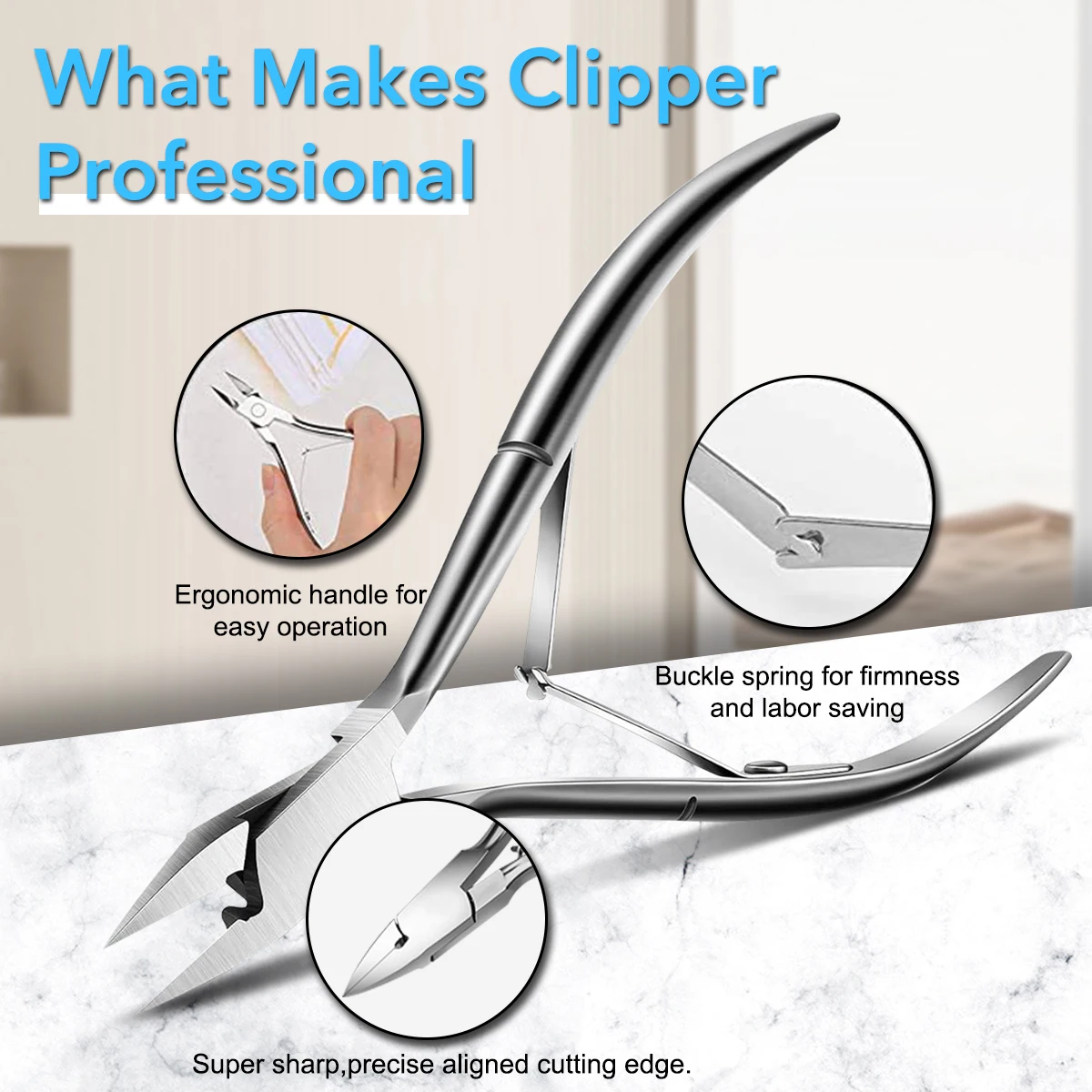 Nail Clippers Big Nail Scissors Eagle Pliers Pedicure Pliers Nail Furrow Inlay Nail Clippers Eagle Mouth Nail Clippers 4