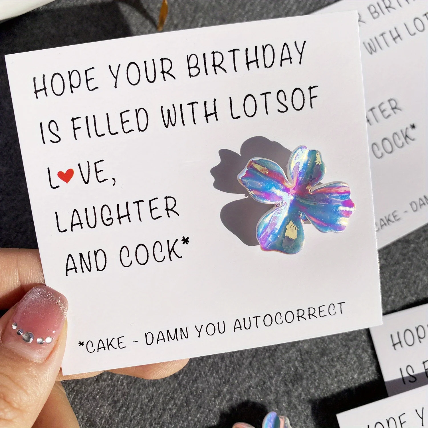 양면 빈 초대장, DIY 그래피티 인사 카드, 선물 카드, 워드 카드, 메시지 카드, 생일 파티 장식, 50 개/로트