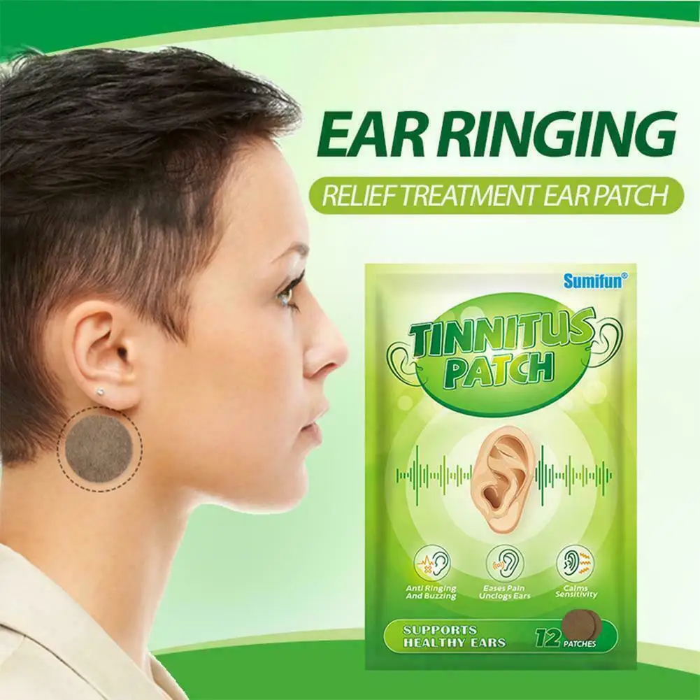 

2 Pcack Tinnitus Relief for Ringing Ears Tinnitus Relief Treatment Ear Patch new