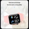New Sport Watch Men Women 1.8-inch LED Screen Display Heart rate Health Watch IP 67 Waterproof Outdoor Fitness Watch For Xiaomi 3