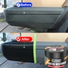 Car Plastic Restorer Crystal Clear Auto Interior Leather & Panel Renewal Wax Coating Agent Back To Black Gloss Car Wax Polish 5