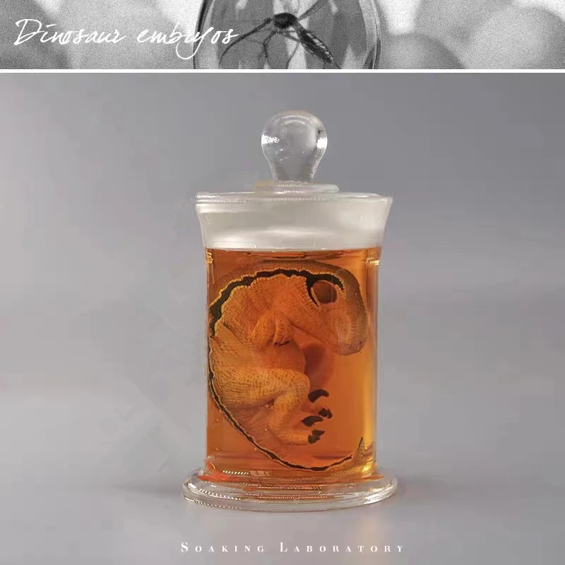 Jurassic Park Dinosaur Embrion Jar Jurassic World Velociraptor Blue Embrion Jar Movie Prop Replica