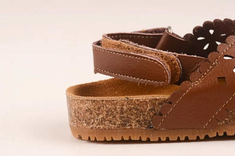 Sandali per ragazze Sandali piatti a punta aperta Sandali da spiaggia estivi per ragazze con cinturino regolabile antiscivolo_voghion.com