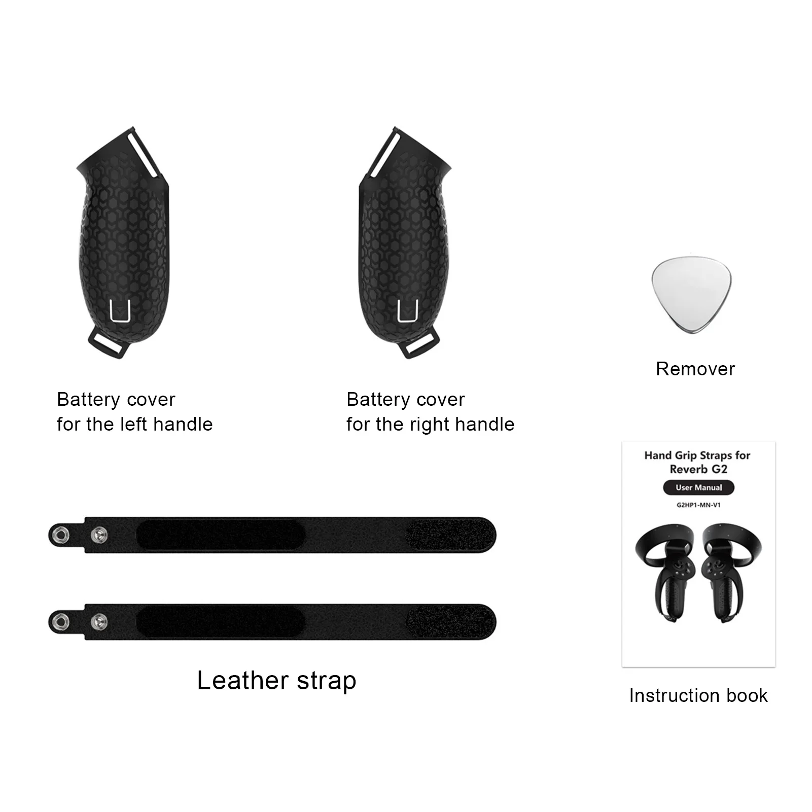 Grip Cover Conjunto para hp Reverbg2 Acessórios Controlador de Toque Aperto Antithrow Alça Manga Bateria Capa Ajustável Alça Mão vr - Image 6