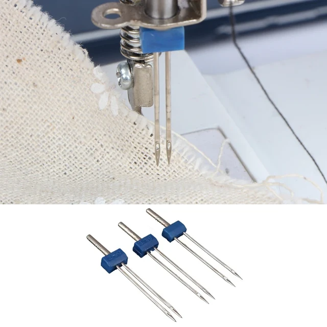 2/3/4mm Twin Needles Set Double Needle Household Sewing Machine Needle for  Brother Singer Sewing Machine Accessories 2/3/4/90 - AliExpress