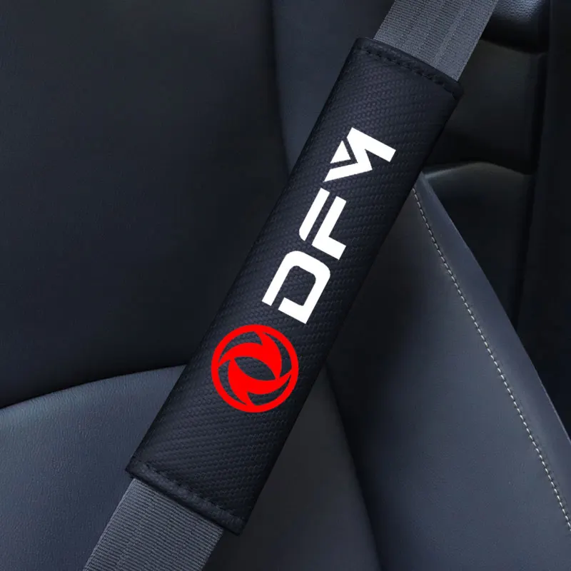 Car Soft Auto Seat Belt Covers for Dongfeng DFM Aeolus ax3 k01 Ax5 580 h30 c31 ax7 AX4 DFSK Glory 360 Cefiro MX6 S50 Accessories