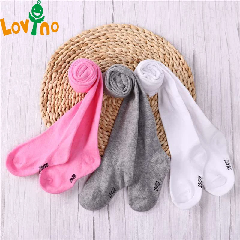 0-6 Years Baby Autumn Winter Tights Hot Baby Toddler Kid Girl Ribbed Stockings Cotton Warm Pantyhose Solid Candy Color Tight