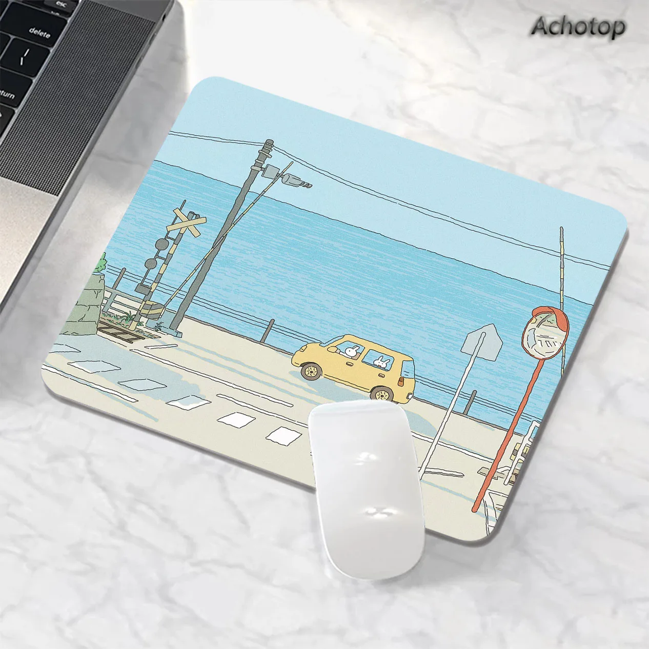 

Kawaii Cute Anime Computer Mouse Pad Cartoon Mouse Mat Gaming Mousepads XS Mousemat Small Keyboard Mat Laptop Mat Rubber Rug