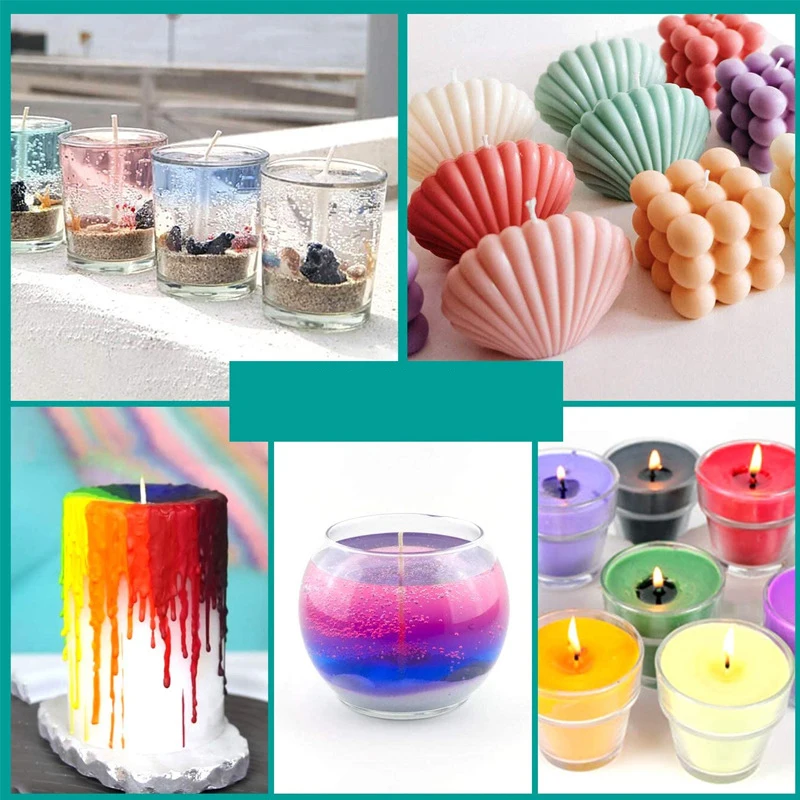 Kit di coloranti per candele per aromaterapia fai da te forniture per la  produzione di candele coloranti per cera di soia artigianato in resina  strumento per pigmenti creazione di gioielli - AliExpress