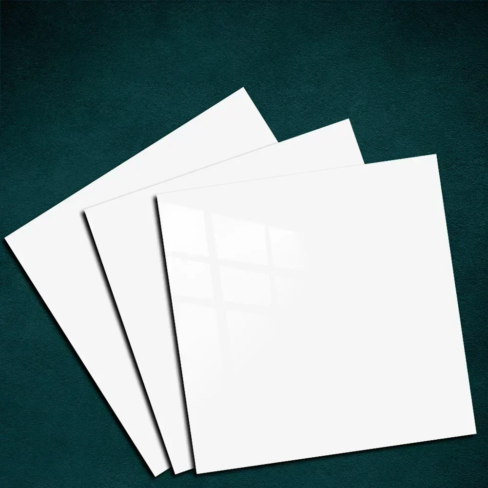 10Pcs Crystal Tile Stickers 10cm&times;10cm PVC 3D Wall Tile Sticker Bathroom Kitchen Home Wall Or Floor Self-Adhesive Paster