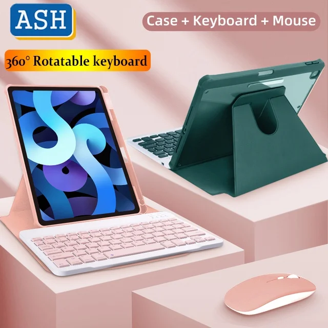 

720° Rotating Keyboard Mouse Case for Huawei Matepad 11 2023 2021 Matepad Pro 11 2022 11 inch Stand Magnetic Keyboard Cover