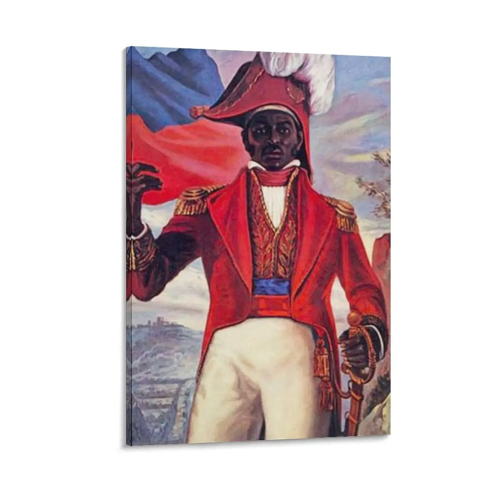 

Jean-Jacques Dessalines Portrait Canvas Painting decoration for the room Decoration bedroom room decors aesthetic