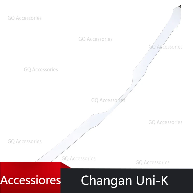 

Отделка переднего нижнего бампера автомобиля, полоса, крышка, хромированная отделка, внешние декоративные детали для Chang An Unik Uni k 2021-2023
