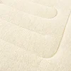 2024 padded thickened lamb wool mattress solid color warm constant temperature mattress machine washable dust protective cover 4