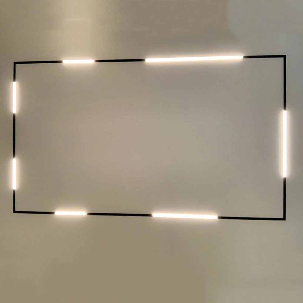 N6 현대 Recessed 자기 트랙 조명 디자인 led 램프 자기 레일 천장 시스템 실내 트랙 조명 레일 스트레치 천장