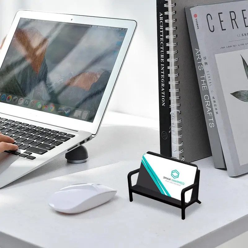

Business Card Holder Desk Card Storage & Holder Sofa Shape Display Case For Photo Decorative Plate Exhibition Metal Card Home