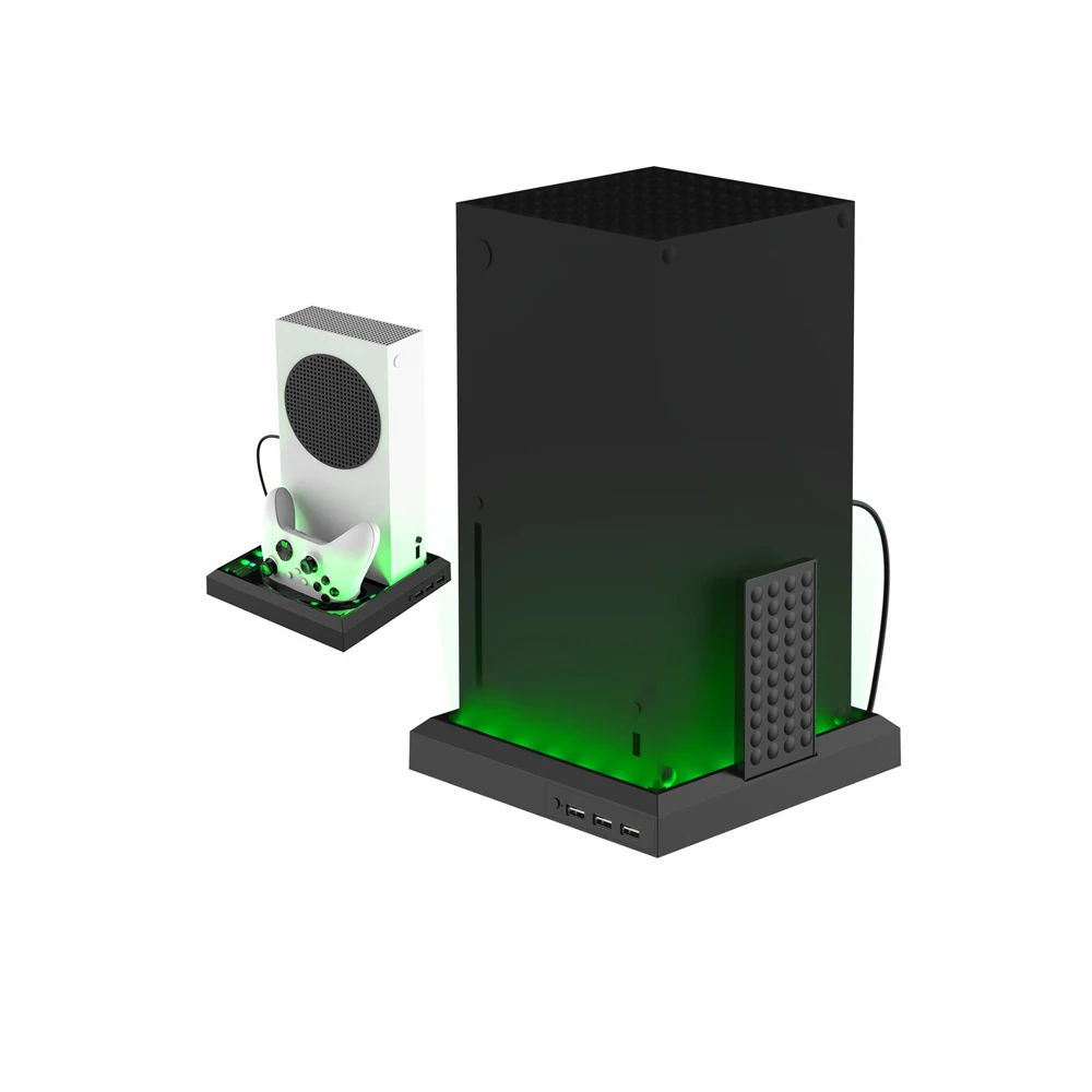 Base For Xbox Series X/s Adjustable Colorful Handle Rgb Color Charger