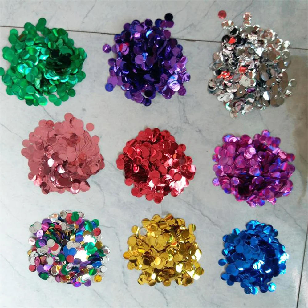 

50 g Confetti Glitter Gold Silver Blue Red Confetti Table Confetti Glitter or Filled Balloons Wedding DIY Christmas Party Decor