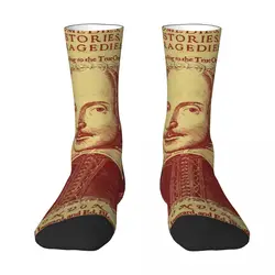 Shakespeare Tudor Flower Power Socks cycling socks hiking floor socks funny gifts Men's Socks Women's