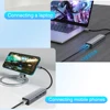 USB C HUB Docking Station Type C to RJ45 1000Mbps Ethernet Adapter USB3.0 HUB Gigabit Network Card 100W charging Dock Extension 6