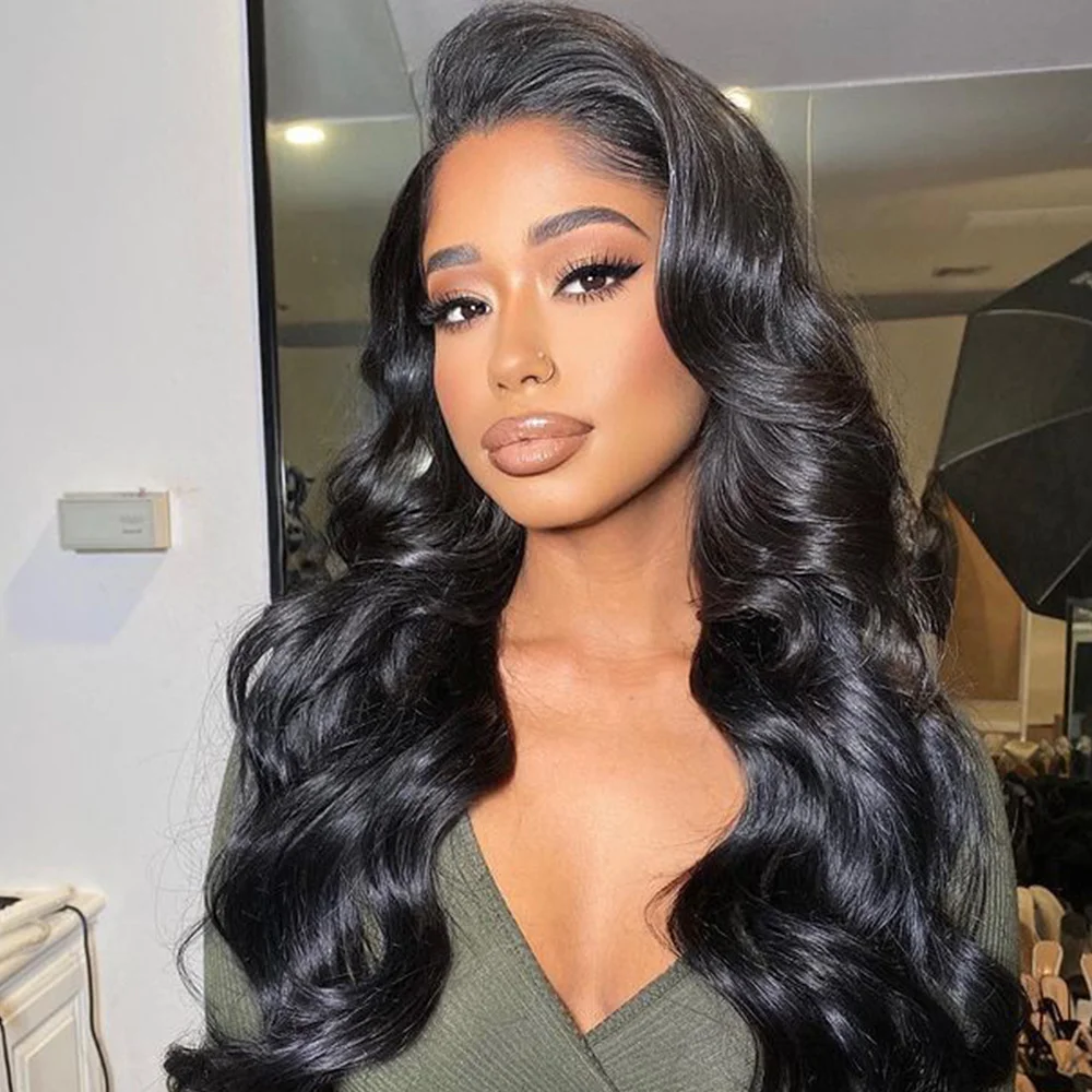 

13x6 HD Lace Front Human Hair Wigs Body Wave 8-32 Inch 13x4 Lace Frontal Human Hair Wigs Pre Plucked HD Lace Wigs For Women