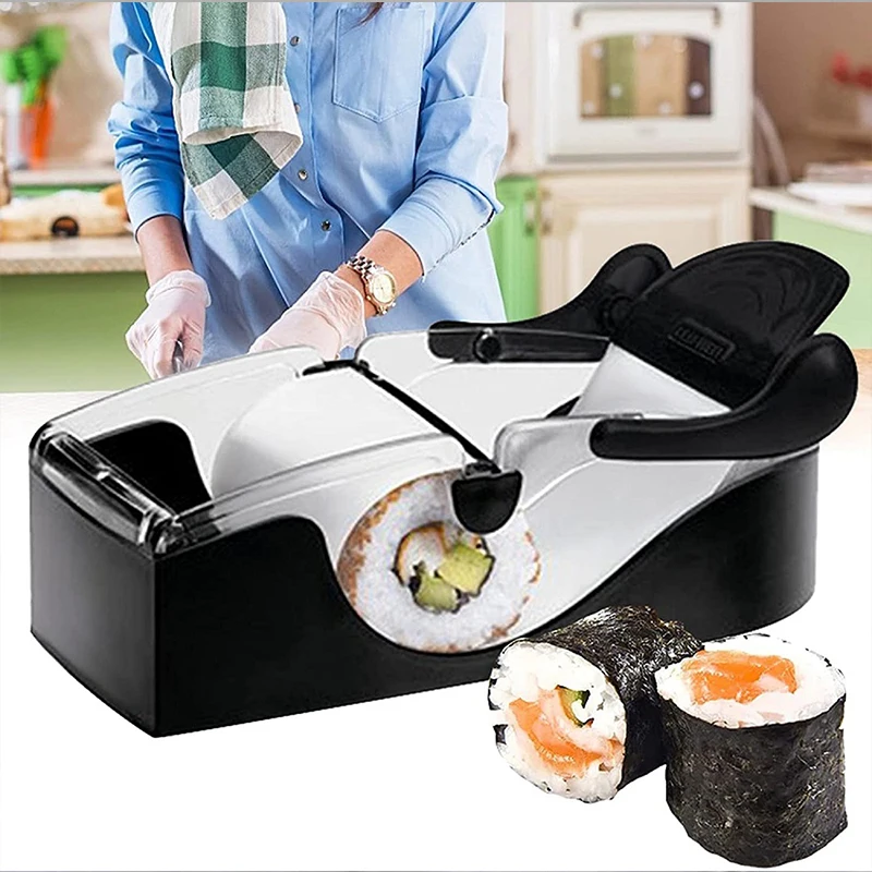 Magic DIY Sushi Roller Machine Bento Roll Maker Easy Kitchen Cooking Tools