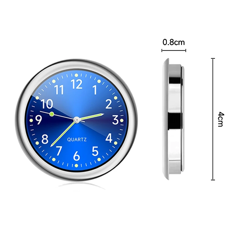 Glow Decorative Clock 1PCS Car Mini Electronic Clock Automobile Air Outlet Dashboard Car Decoration Exclusive air outlet dashboard clock,car clock