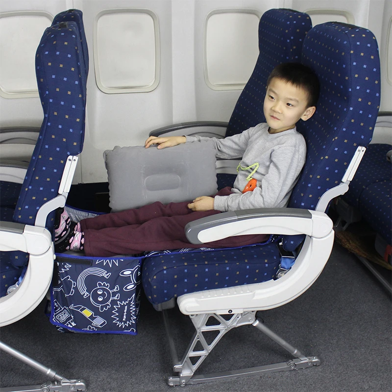 Inflatable Camp Pillow Air Mattresses Bed Easy Storage Adult Kids Sleeping Bed Children's Travel Accessory High-Speed Rail Plane