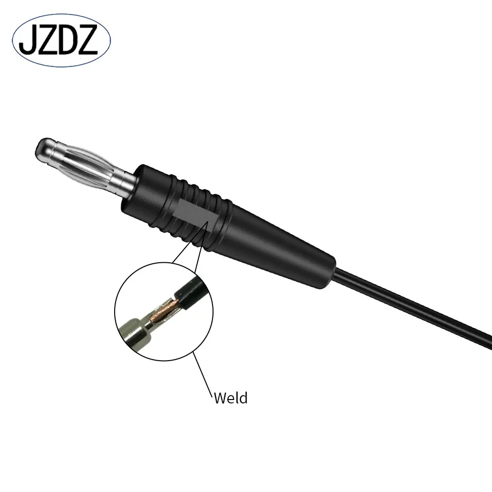 JZDZ 10pcs 3mm 바나나 플러그 바나나 핀 전기 커넥터 테스트 액세서리 10008