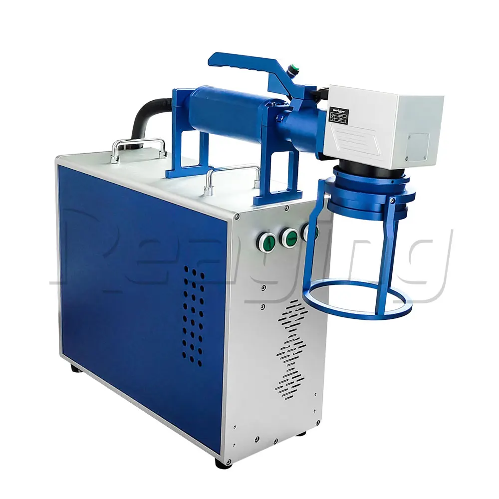 

Portable Handheld Fiber Laser Metal Parts Engraving Marking CE FDA