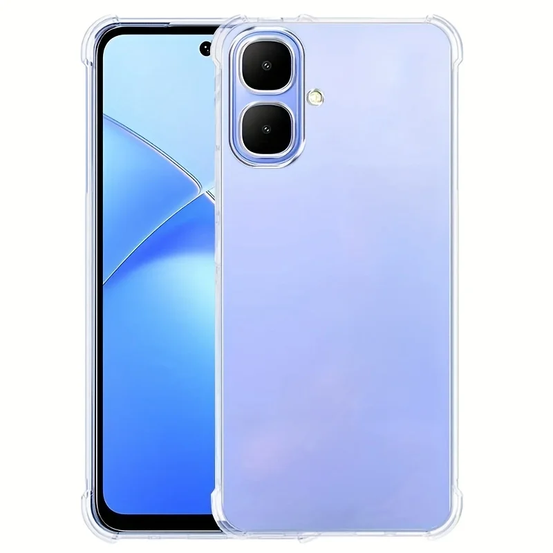 Clear Silicone Back Cover - Transparent Phone Case