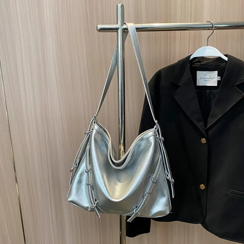 1pc One-Shoulder Tote Bag Cross-Body Trendy Large Capacity For Women For Ladies' Daily Life Fashion Chain Shoulder Bag