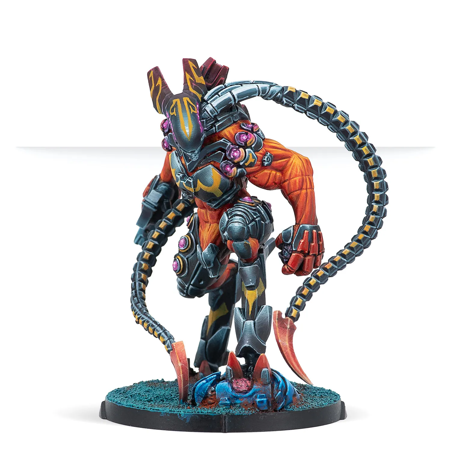 고품질 캐스팅 레진 모델 조립 키트, 콤바인드 아미 더 아나테믹스, 도색되지 않음(베이스 포함)