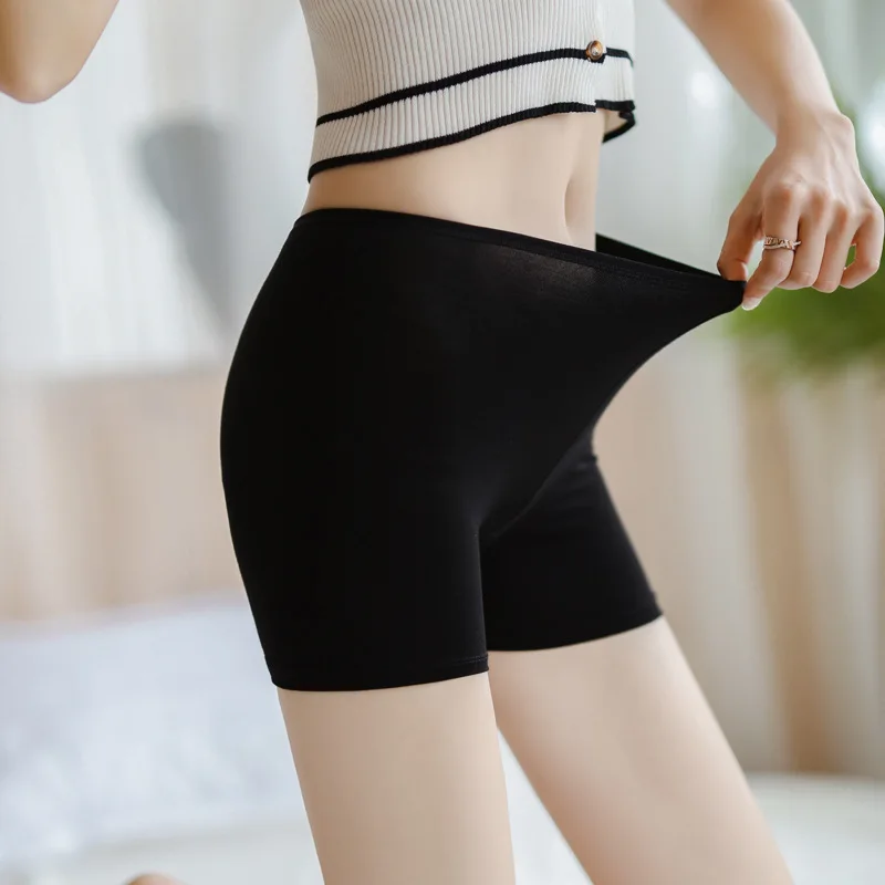 Women Safety Panties Boxers Underwear Anti Exposure Corset Pants Black Skin Gray High Waist Ventilate Sports Fitness Lace Yoga