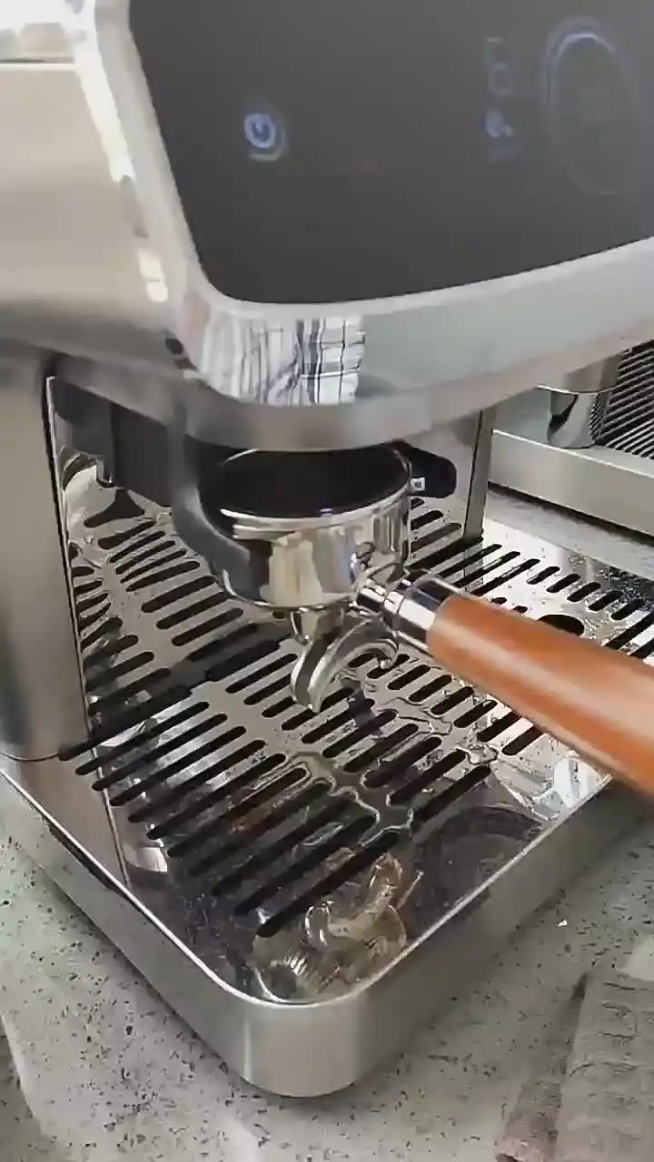 プロのエスプレッソマシン,グラインダー付きプロのコーヒー