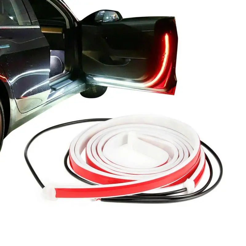 

Car Door Warning Lights Anti Collision LED Safety Strobe Signal Lamp Waterproof Door Light Strip Car Decoration Accessories