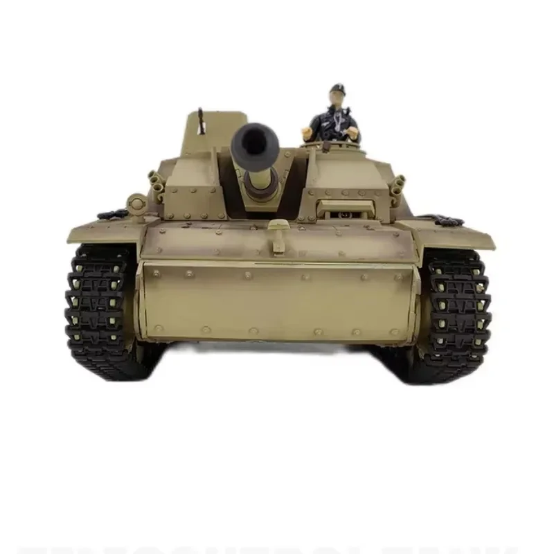 Genuine Henglong Remote Control Tank 3868 Rc 1:16  German No.3 F-8 Electric Assault Gun Tank Model Toys Chidren Birthday Gifts 6