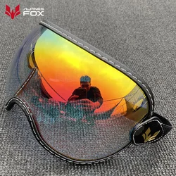 Colorful Retro Motorcycle Goggles with UV Protection and Windshield for Vintage Half Face Helmets (Revo Red)